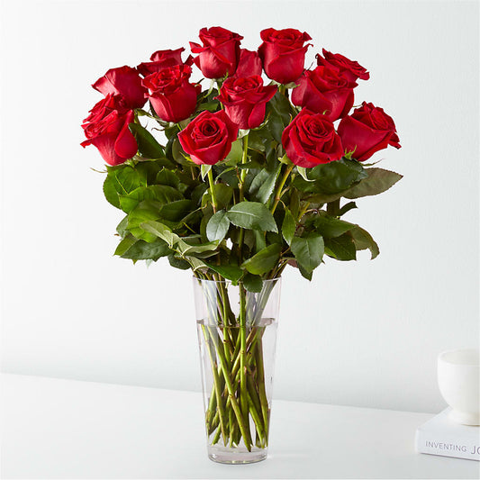 Long Stem Red Rose Bouquet – ELLIOTT'S FLORIST & GIFTS, INC., Appomattox VA