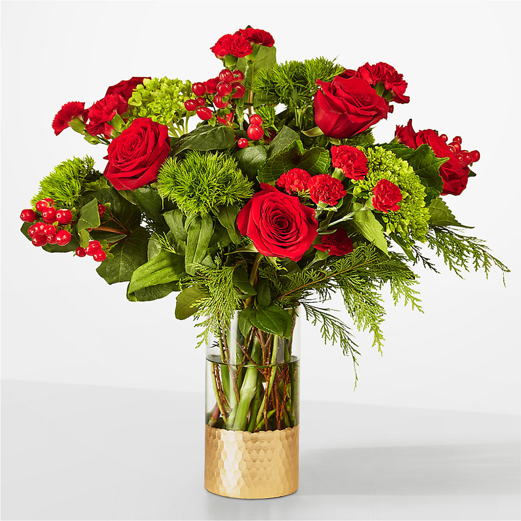 Plaid Throw Bouquet – ELLIOTT'S FLORIST & GIFTS, INC., Appomattox VA