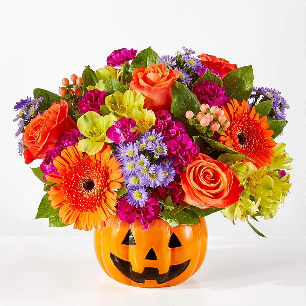 Tricks & Treats Pumpkin – ELLIOTT'S FLORIST & GIFTS, INC., Appomattox VA