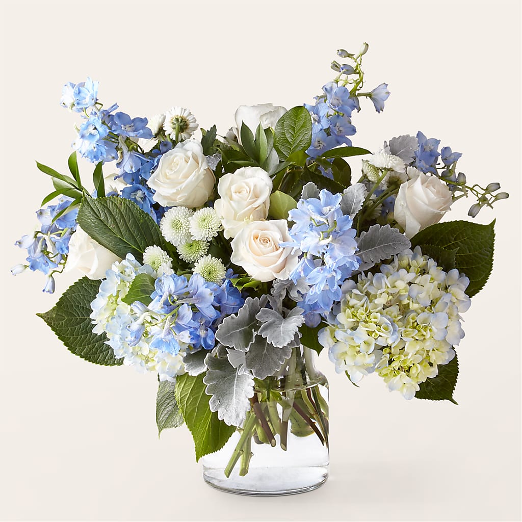 Clear Skies Bouquet – ELLIOTT'S FLORIST & GIFTS, INC., Appomattox VA
