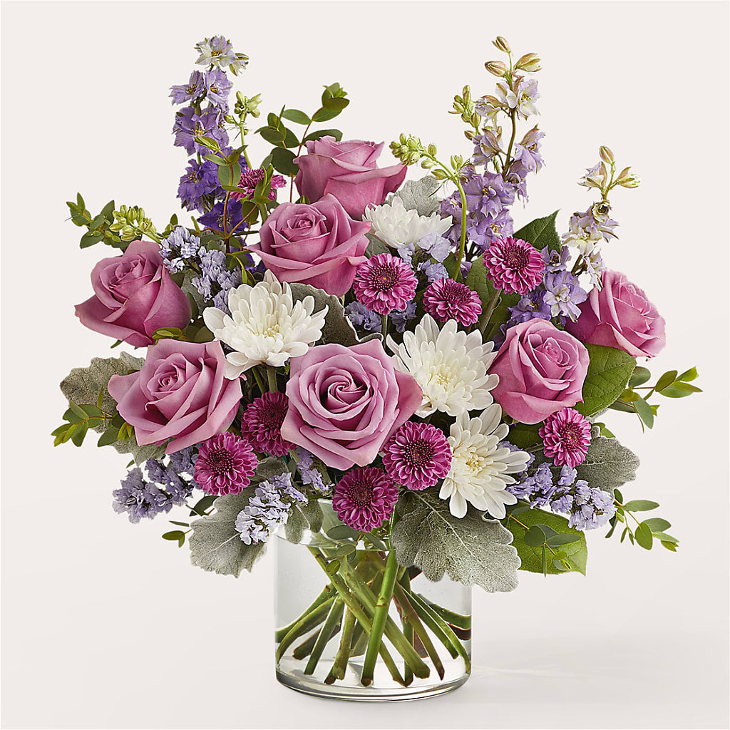Violet Frost Bouquet – ELLIOTT'S FLORIST & GIFTS, INC., Appomattox VA