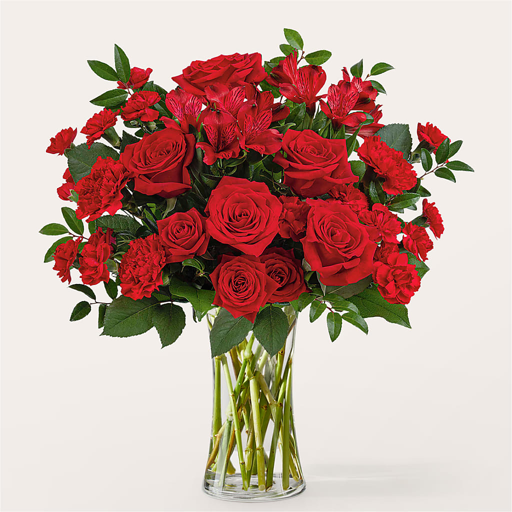 Brilliant Ruby Bouquet – ELLIOTT'S FLORIST & GIFTS, INC., Appomattox VA