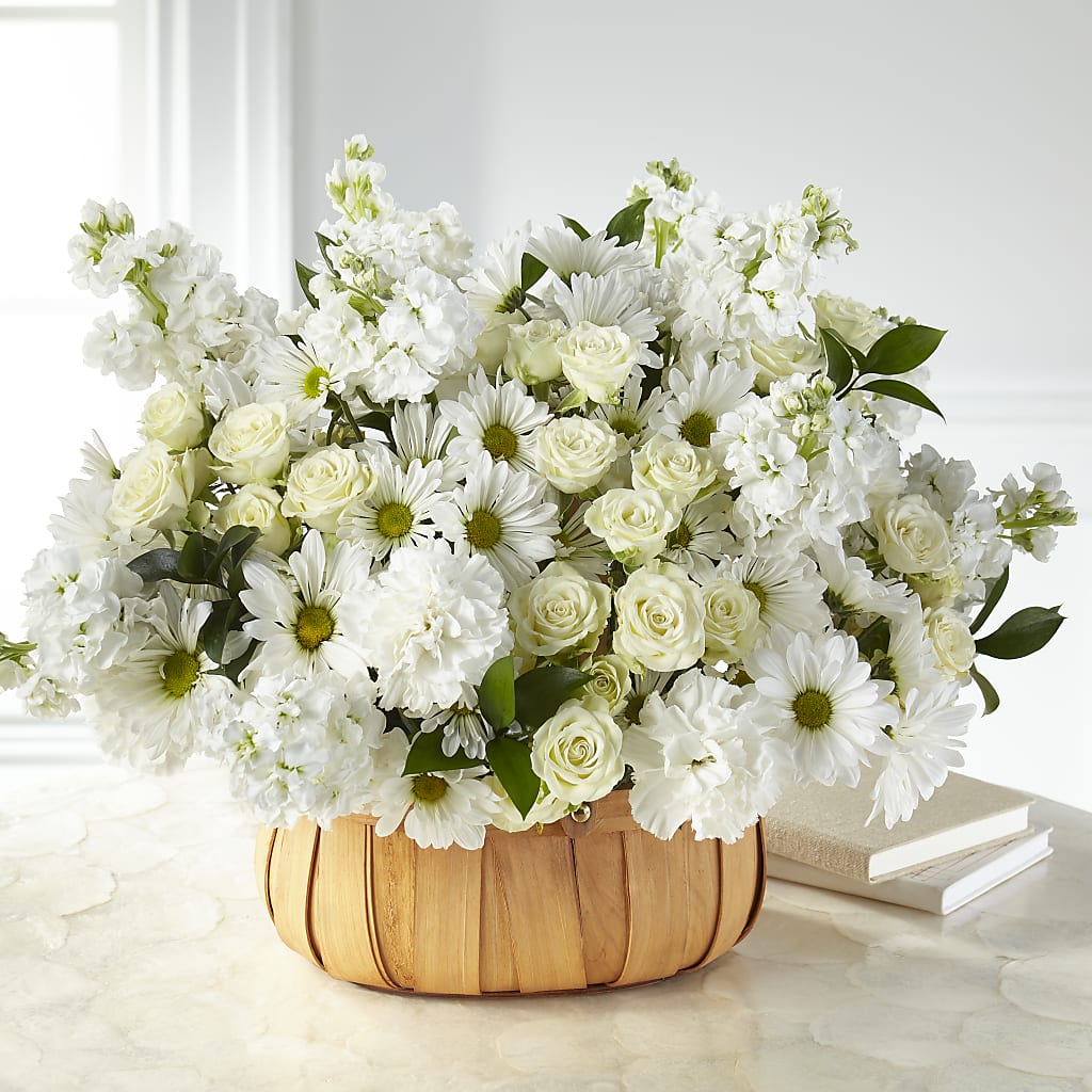 Graceful Garden Basket – ELLIOTT'S FLORIST & GIFTS, INC., Appomattox VA