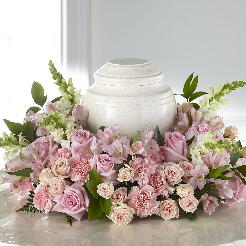 Blooms of Hope Cremation Adornment – ELLIOTT'S FLORIST & GIFTS, INC., Appomattox VA