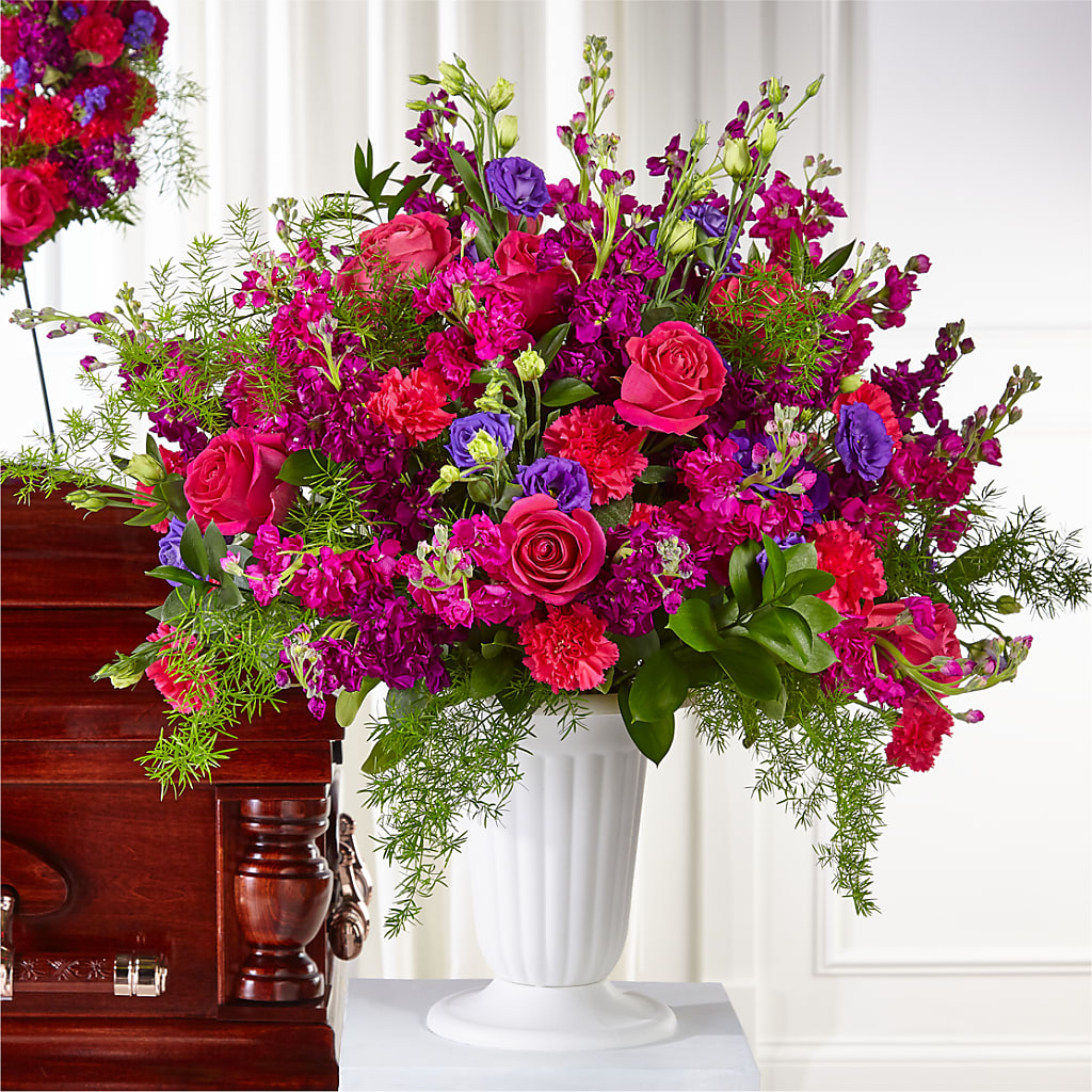 Eternal Day Arrangement – ELLIOTT'S FLORIST & GIFTS, INC., Appomattox VA