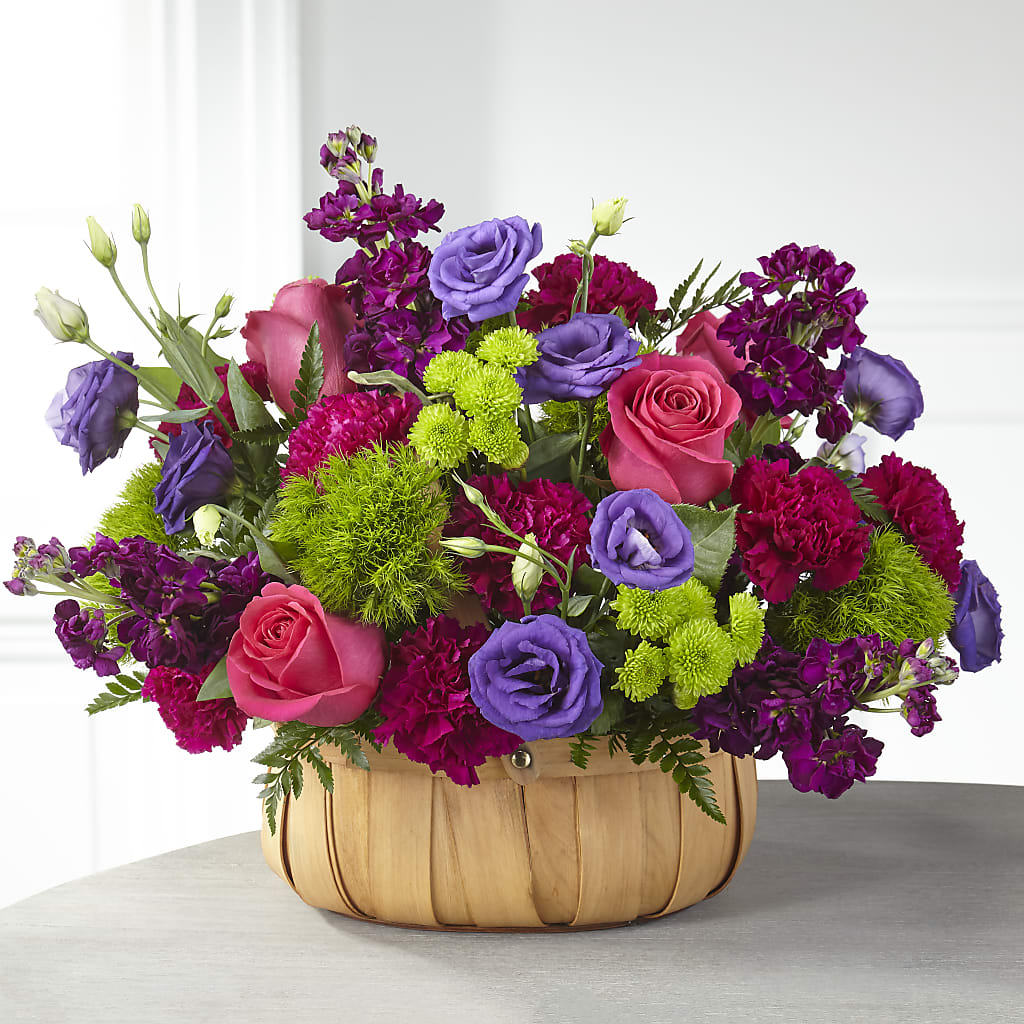 Serene Sanctuary Basket – ELLIOTT'S FLORIST & GIFTS, INC., Appomattox VA