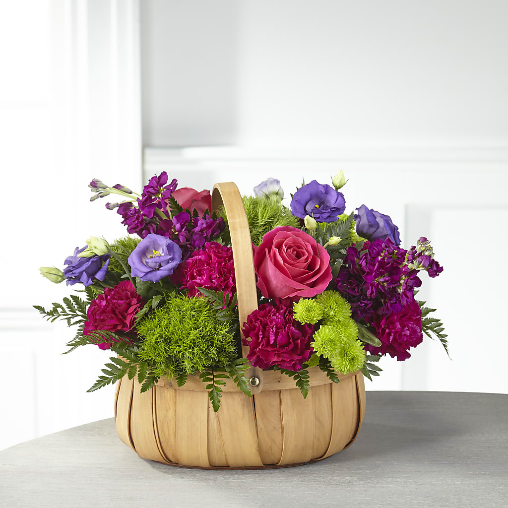 Serene Sanctuary Basket – ELLIOTT'S FLORIST & GIFTS, INC., Appomattox VA