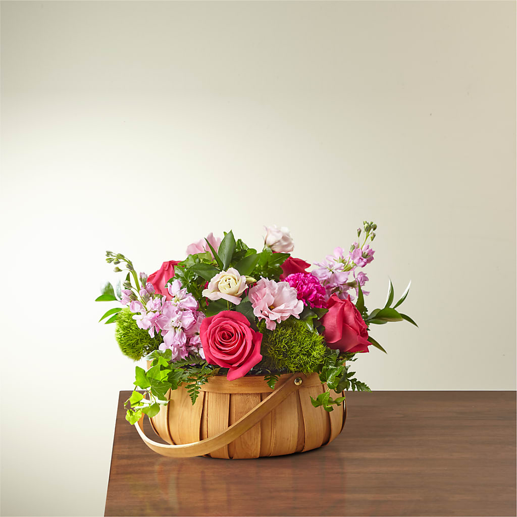 Radiance in Bloom Basket – ELLIOTT'S FLORIST & GIFTS, INC., Appomattox VA