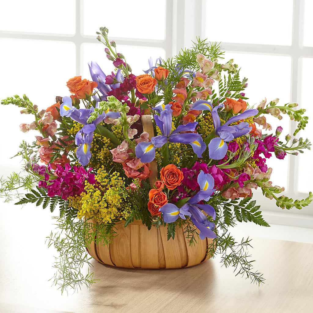 Garden of Life Basket – ELLIOTT'S FLORIST & GIFTS, INC., Appomattox VA