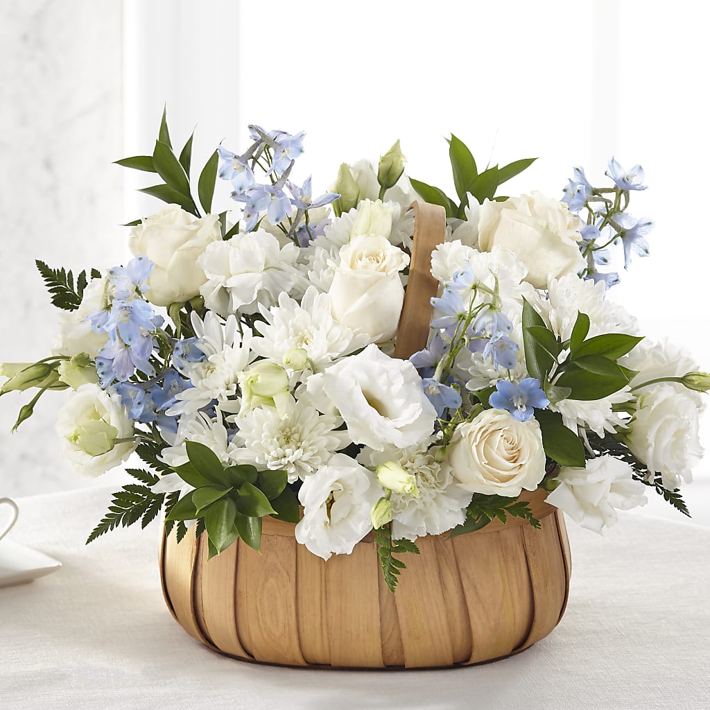 Sincerely Heartfelt Basket – ELLIOTT'S FLORIST & GIFTS, INC., Appomattox VA