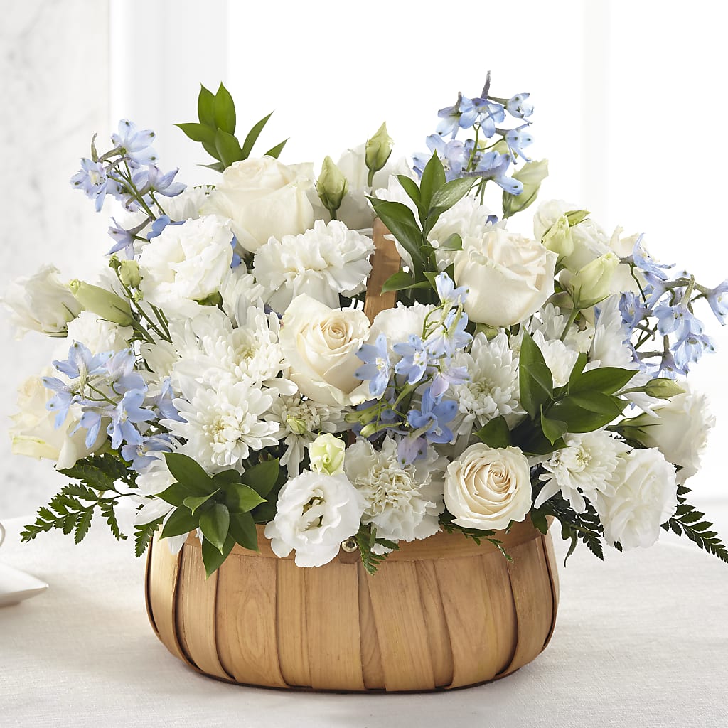 Sincerely Heartfelt Basket – ELLIOTT'S FLORIST & GIFTS, INC., Appomattox VA