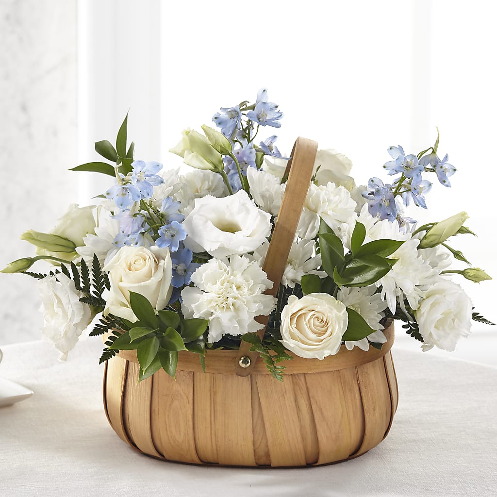 Sincerely Heartfelt Basket – ELLIOTT'S FLORIST & GIFTS, INC., Appomattox VA