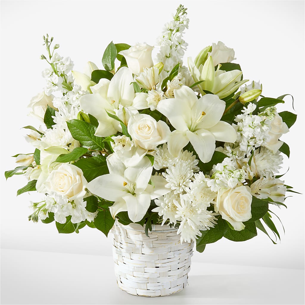 Peaceful Reflections Arrangement – ELLIOTT'S FLORIST & GIFTS, INC., Appomattox VA