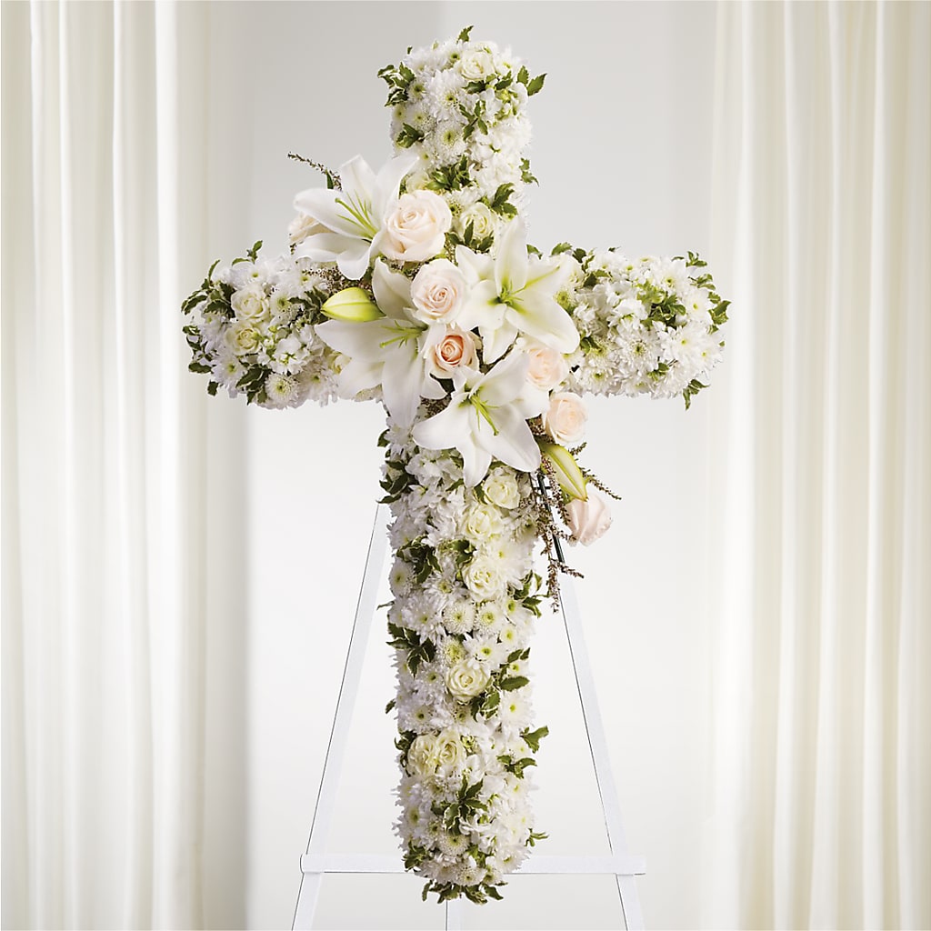 Spiritual Guidance Standing Spray – ELLIOTT'S FLORIST & GIFTS, INC., Appomattox VA