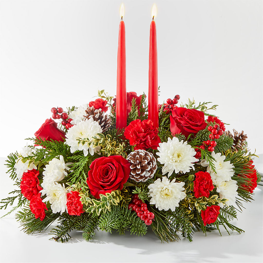 Holiday Soiree Centerpiece – ELLIOTT'S FLORIST & GIFTS, INC., Appomattox VA