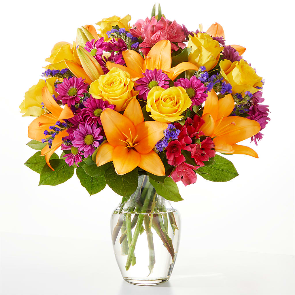 Colorful Visions Bouquet – ELLIOTT'S FLORIST & GIFTS, INC., Appomattox VA
