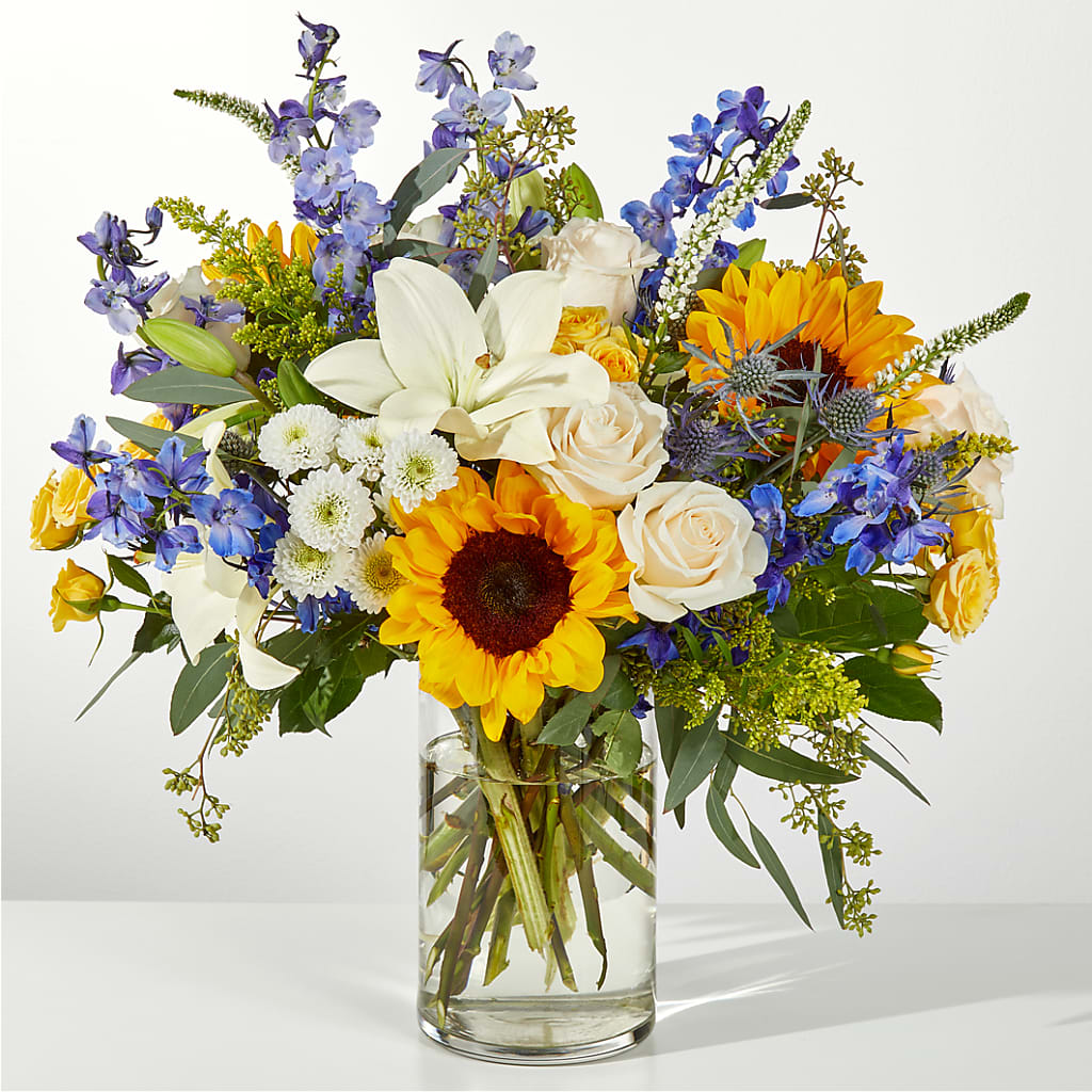 Wonderfully Sunny Bouquet – ELLIOTT'S FLORIST & GIFTS, INC., Appomattox VA