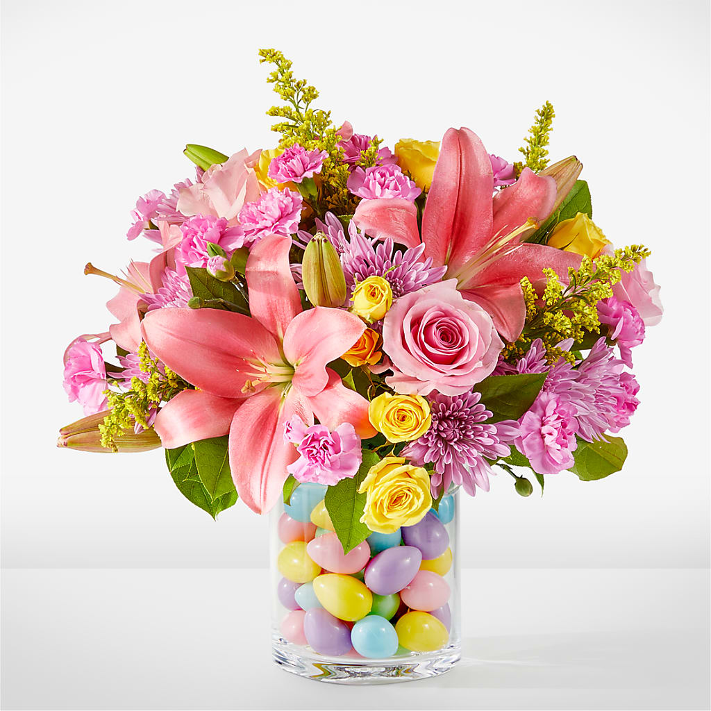Easter Egg Hunt Bouquet – ELLIOTT'S FLORIST & GIFTS, INC., Appomattox VA