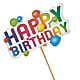 Happy Birthday Pick – ELLIOTT'S FLORIST & GIFTS, INC., Appomattox VA