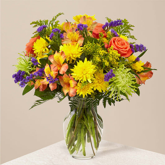 Marmalade Skies Bouquet – ELLIOTT'S FLORIST & GIFTS, INC., Appomattox VA