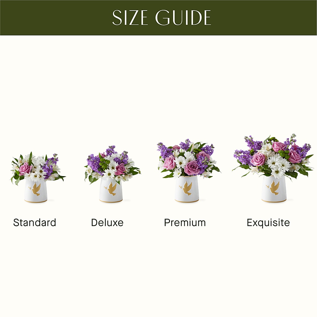 Garden of Peace Bouquet – ELLIOTT'S FLORIST & GIFTS, INC., Appomattox VA