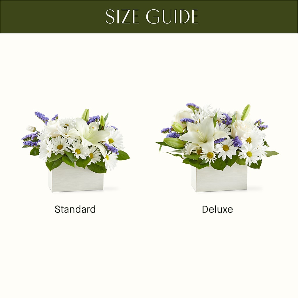 Beyond Blue Box Bouquet – ELLIOTT'S FLORIST & GIFTS, INC., Appomattox VA