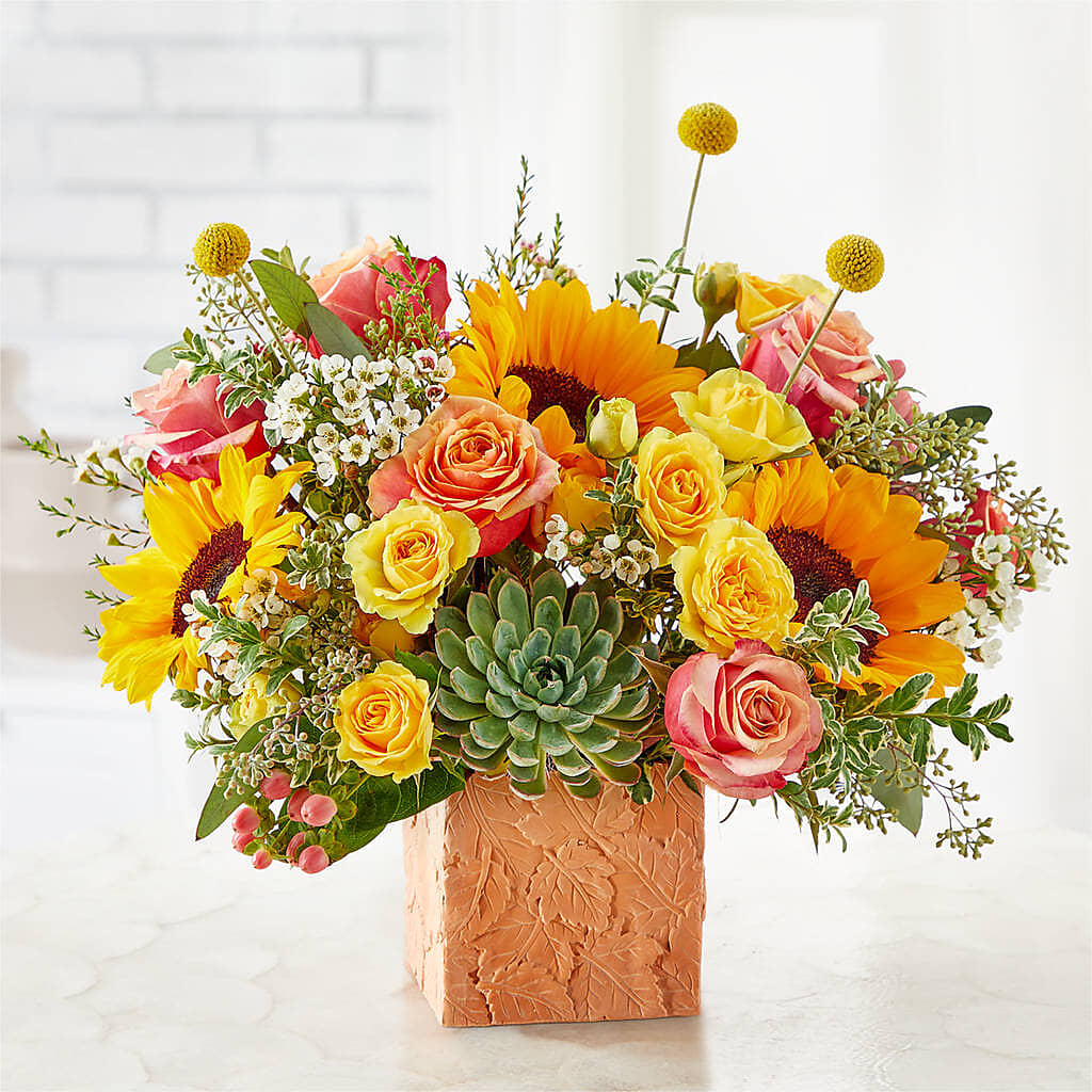 Sunflower Season Bouquet – ELLIOTT'S FLORIST & GIFTS, INC., Appomattox VA