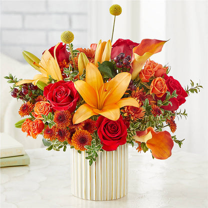 Scarlet Skies Bouquet – ELLIOTT'S FLORIST & GIFTS, INC., Appomattox VA
