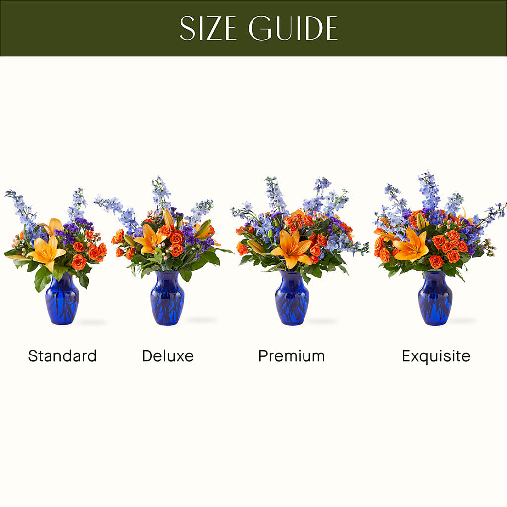 Radiant Citrus Bouquet – ELLIOTT'S FLORIST & GIFTS, INC., Appomattox VA