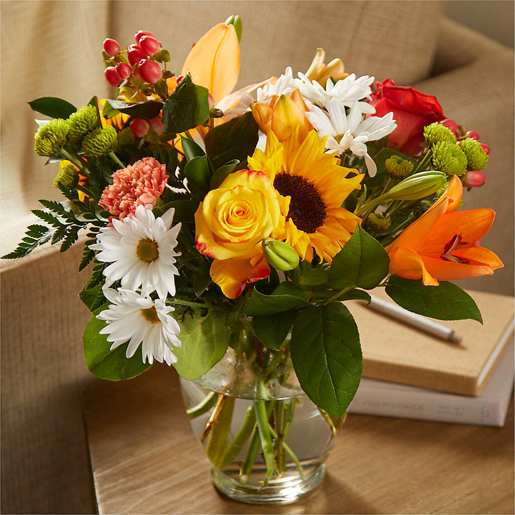 Fall Delight – A Florist Original – ELLIOTT'S FLORIST & GIFTS, INC., Appomattox VA