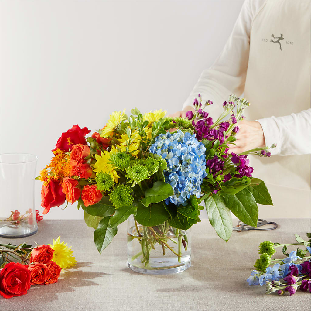 Summer Spectra - A Florist Original – ELLIOTT'S FLORIST & GIFTS, INC., Appomattox VA