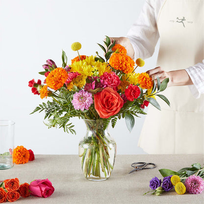 Feast of Color – A Florist Original – ELLIOTT'S FLORIST & GIFTS, INC., Appomattox VA
