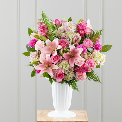 Never-Ending Love Arrangement – ELLIOTT'S FLORIST & GIFTS, INC., Appomattox VA