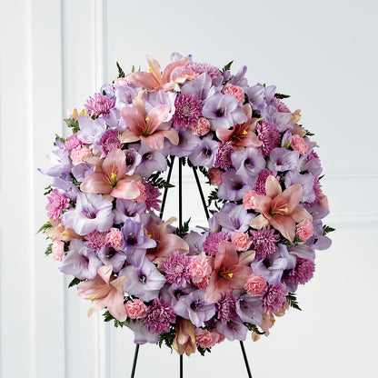 Beloved Friend Wreath – ELLIOTT'S FLORIST & GIFTS, INC., Appomattox VA