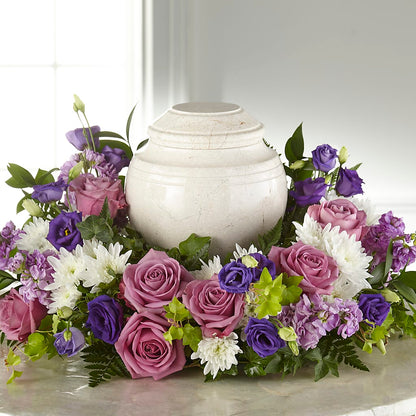 Blooming Sympathy Cremation Adornment – ELLIOTT'S FLORIST & GIFTS, INC., Appomattox VA