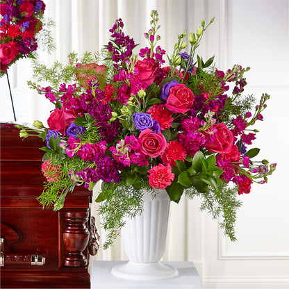 Eternal Day Arrangement – ELLIOTT'S FLORIST & GIFTS, INC., Appomattox VA