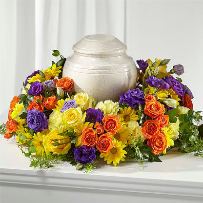 Blossoms of Remembrance Cremation Adornment – ELLIOTT'S FLORIST & GIFTS, INC., Appomattox VA