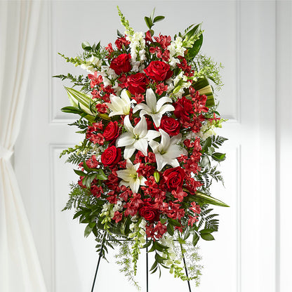 Everlasting Memory Standing Spray – ELLIOTT'S FLORIST & GIFTS, INC., Appomattox VA