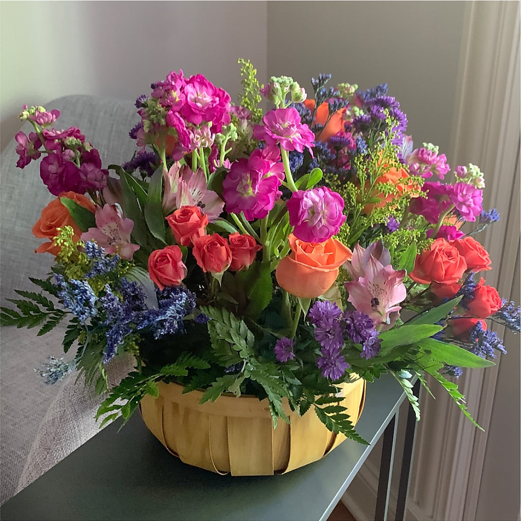 Garden of Life Basket – ELLIOTT'S FLORIST & GIFTS, INC., Appomattox VA