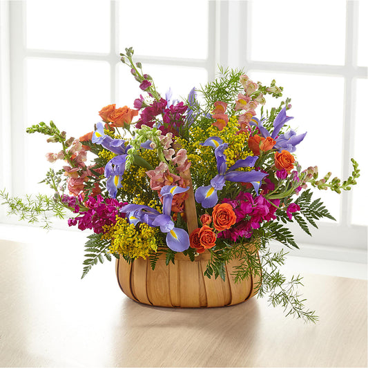 Garden of Life Basket – ELLIOTT'S FLORIST & GIFTS, INC., Appomattox VA