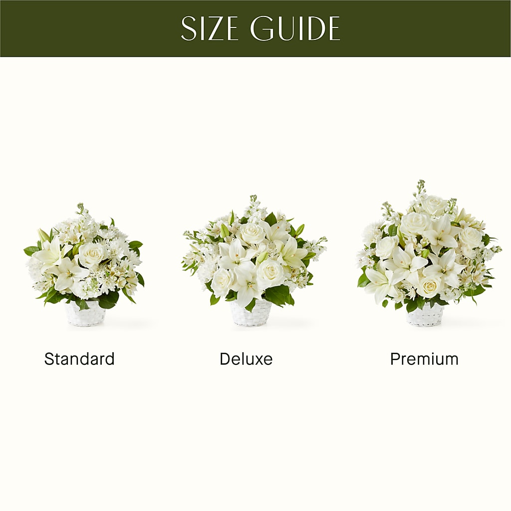 Peaceful Reflections Arrangement – ELLIOTT'S FLORIST & GIFTS, INC., Appomattox VA