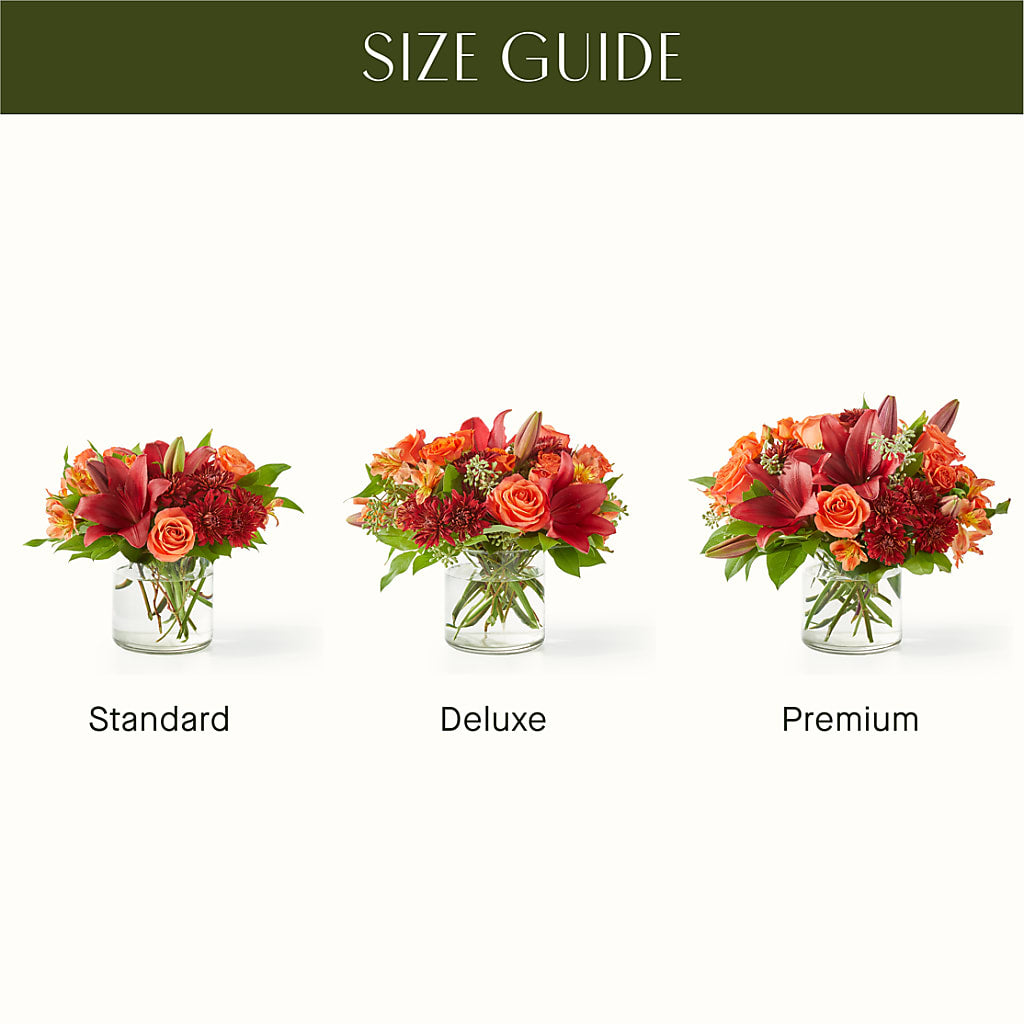 Crimson Leaves Bouquet – ELLIOTT'S FLORIST & GIFTS, INC., Appomattox VA