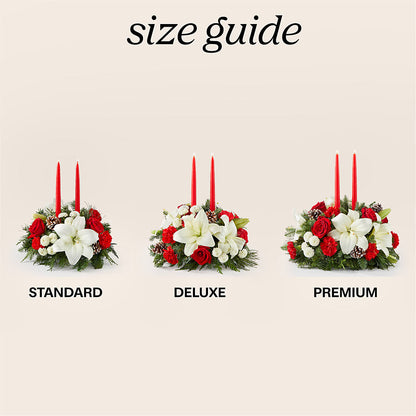 Seasonal Festivities Centerpiece – ELLIOTT'S FLORIST & GIFTS, INC., Appomattox VA