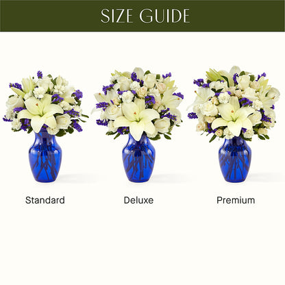Sapphire Rush Bouquet – ELLIOTT'S FLORIST & GIFTS, INC., Appomattox VA