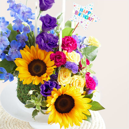 Star of the Day Floral Cake – ELLIOTT'S FLORIST & GIFTS, INC., Appomattox VA