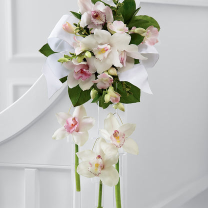 Perfect Entrance Pew Arrangement – ELLIOTT'S FLORIST & GIFTS, INC., Appomattox VA