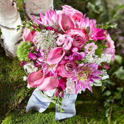 Pink Profusion Bouquet – ELLIOTT'S FLORIST & GIFTS, INC., Appomattox VA