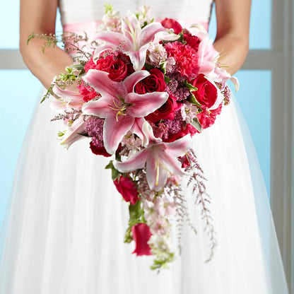 Lily & Rose Bouquet – ELLIOTT'S FLORIST & GIFTS, INC., Appomattox VA