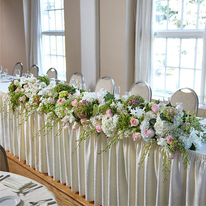 State of Joy Head Table Arrangement – ELLIOTT'S FLORIST & GIFTS, INC., Appomattox VA
