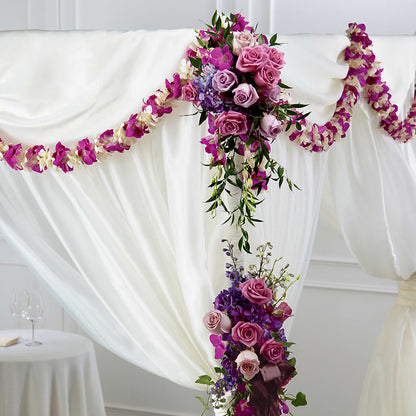 Color & Light Chuppah Decor – ELLIOTT'S FLORIST & GIFTS, INC., Appomattox VA